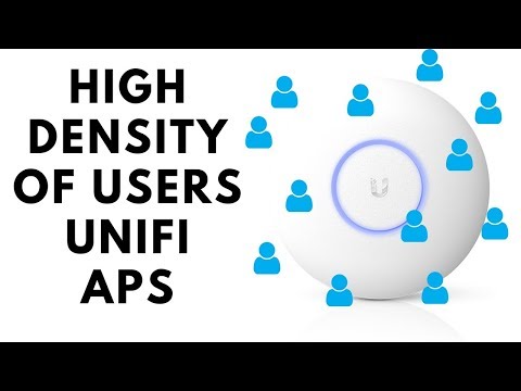 High density of users with UNIFI APs using UNIFI AP AC PRO and AP AC HD | English Version