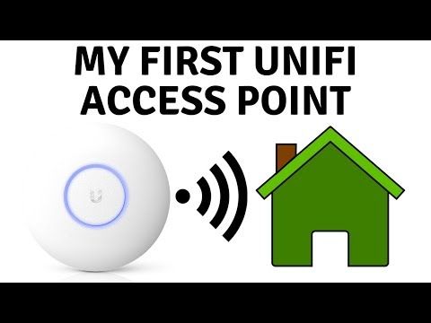 My home network using Unifi Access Points | English Version