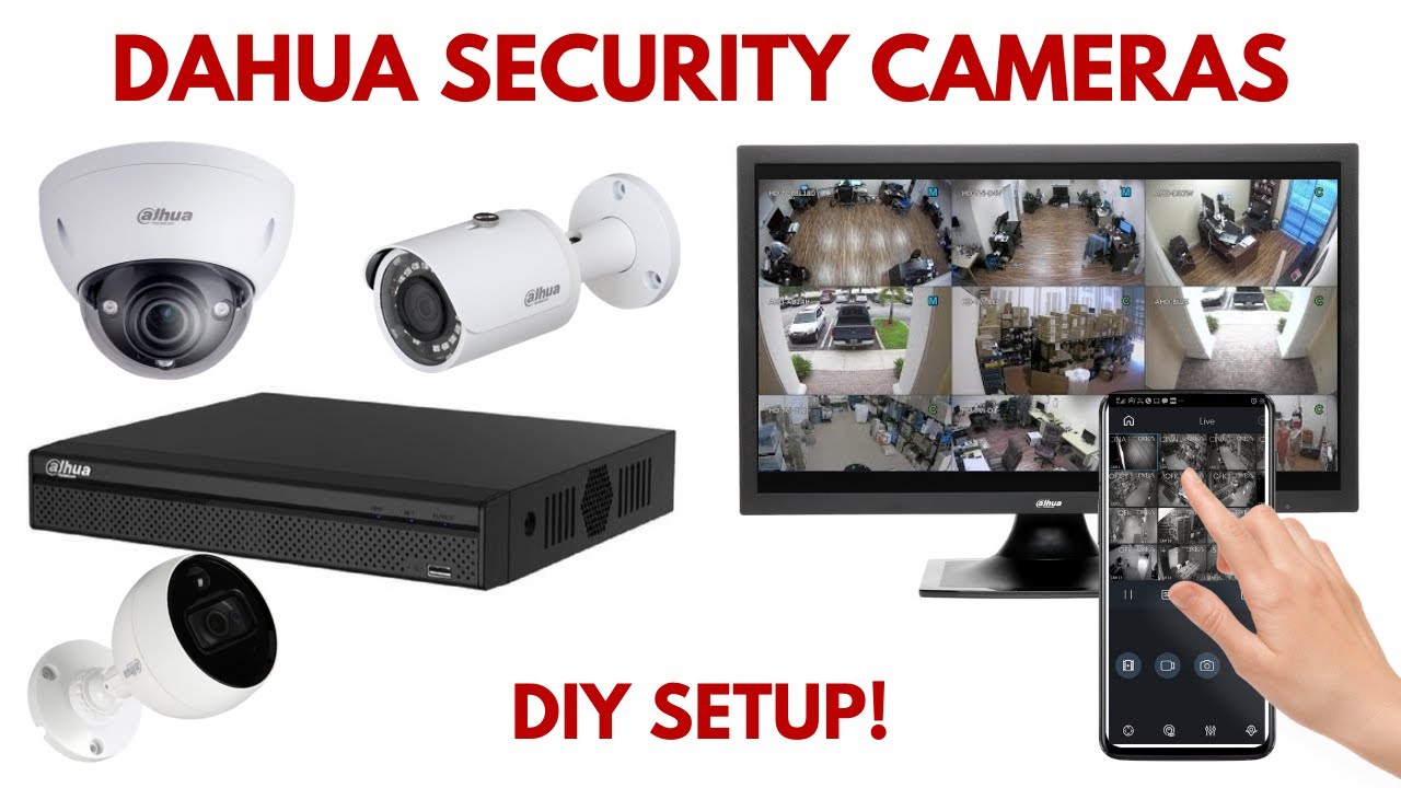 Dahua Security Cameras DIY Setup | English Version 2020