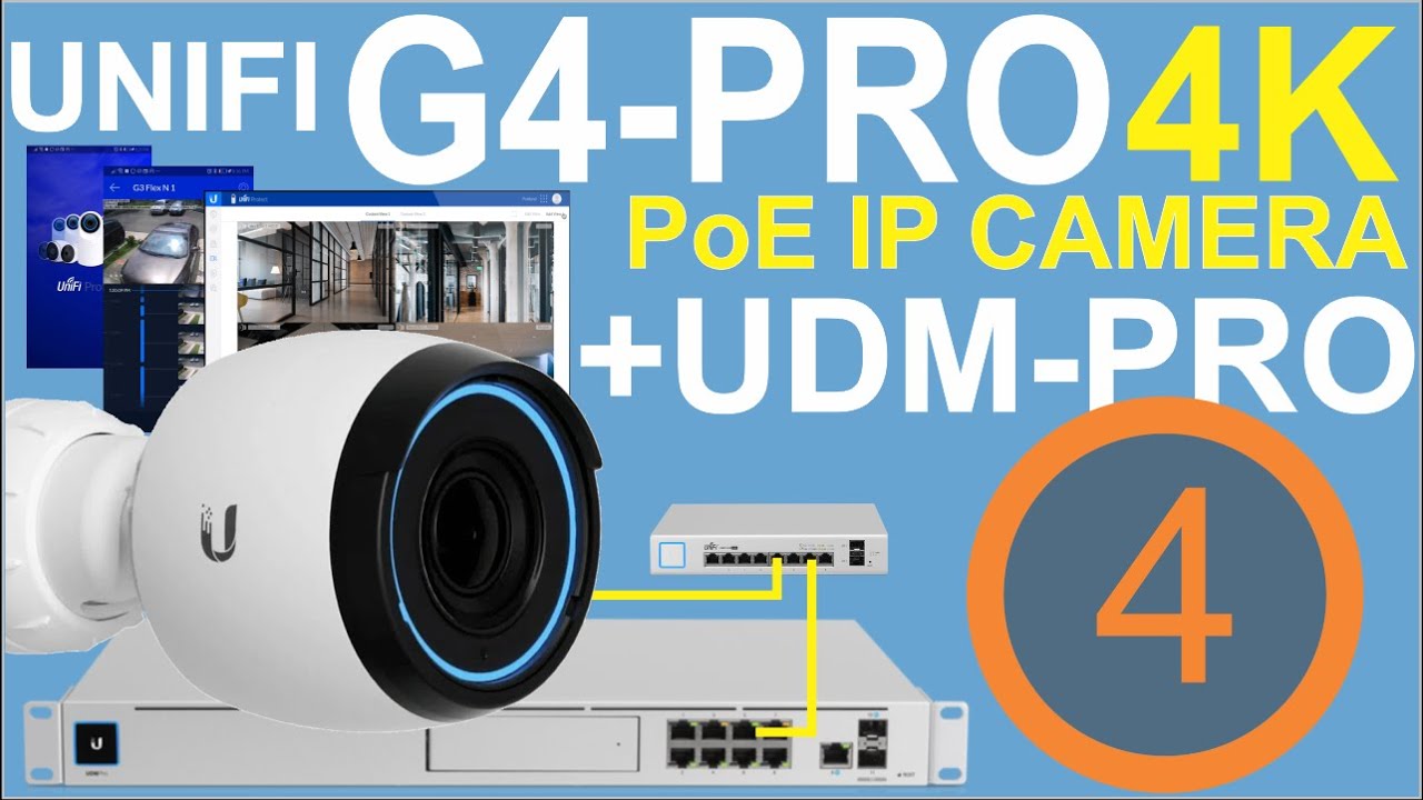 Unifi G4 PRO 4K Ultra High definition IP Cam y UDM-PRO o “video Controller” | UDM Pro Parte 4