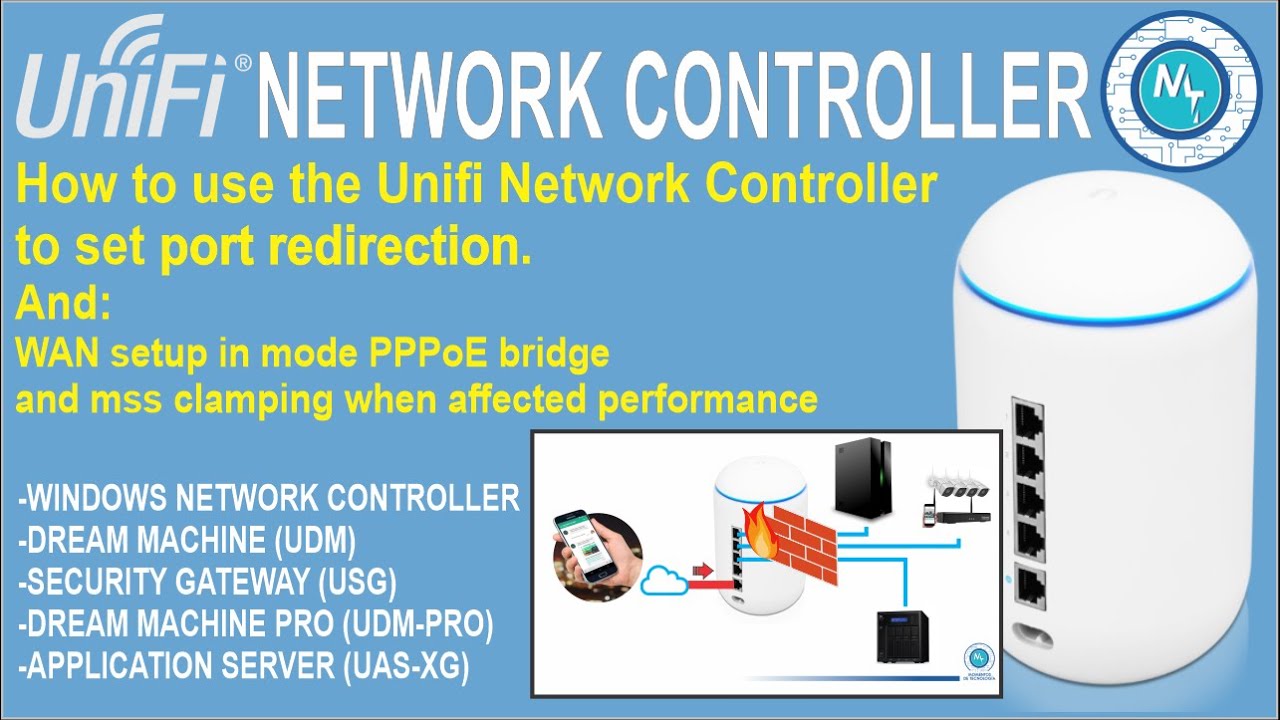 How to use the Unifi Network Controller to set Port Redirection