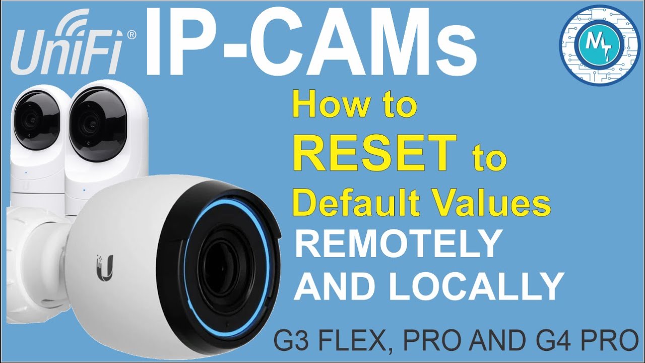 How to Reset Unifi IP Cameras Remotely and Locally