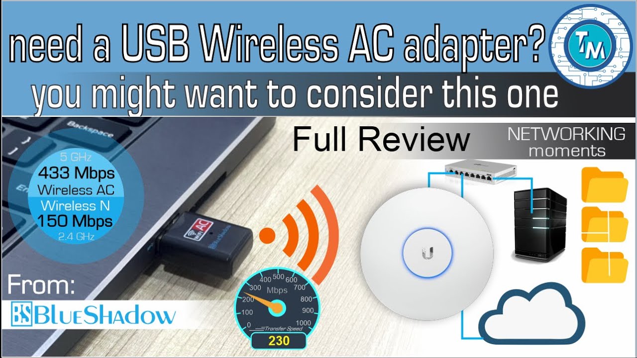 The USB wireless AC adapter BLUESHADOW 600M – What to expect?
