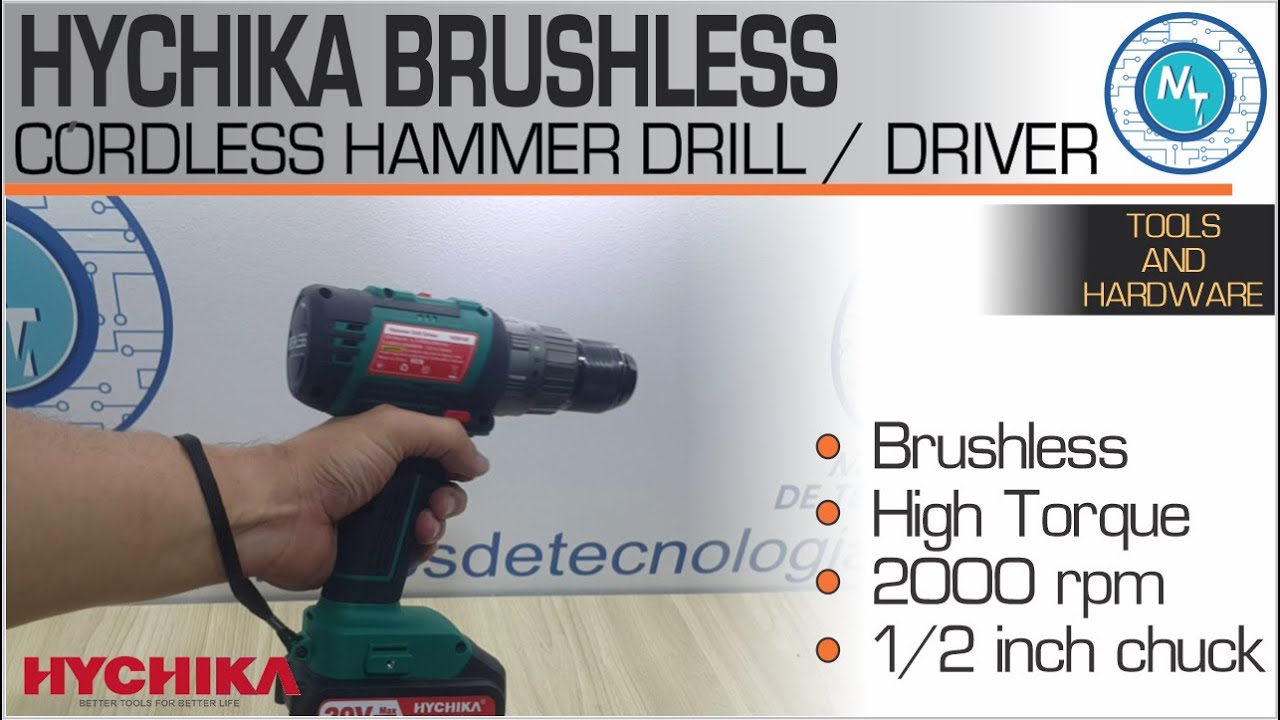 HYCHIKA Cordless Hammer Drill – Impressive!