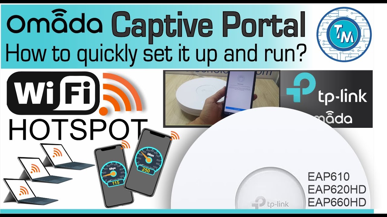 Hotspot and Captive Portal with Omada – The easy way!