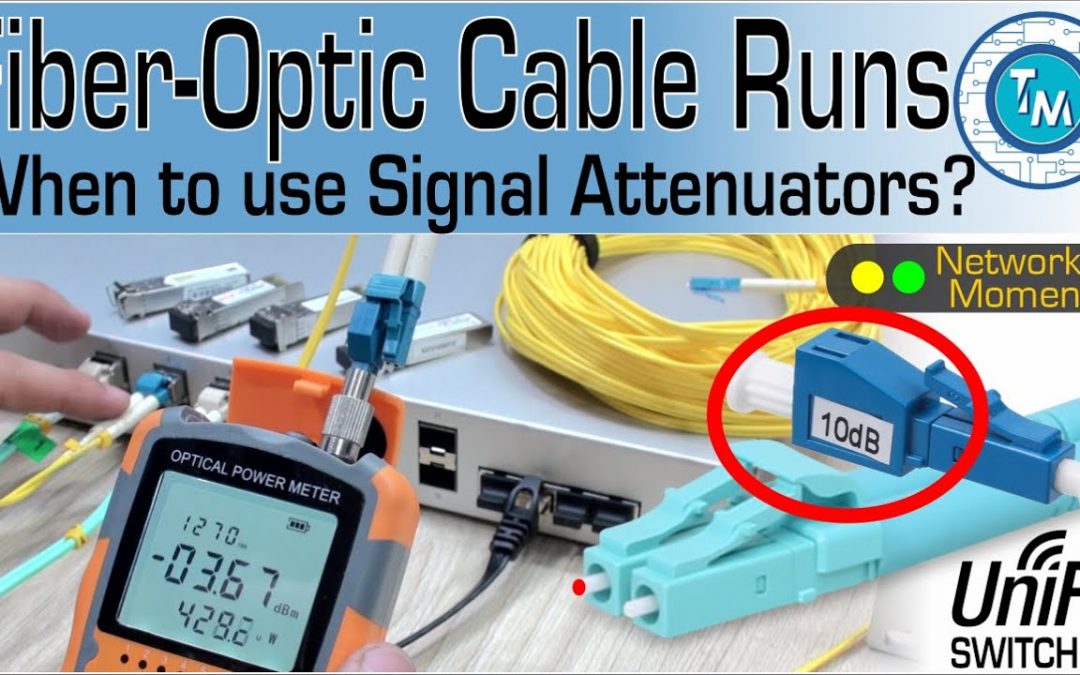 Fiber-Optic signal strength. When is it necessary to use attenuators? Using an Optical Power Meter
