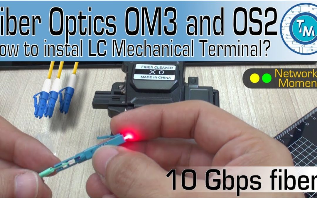Optical Fiber – LC Mechanical Terminals – How to use and install them?