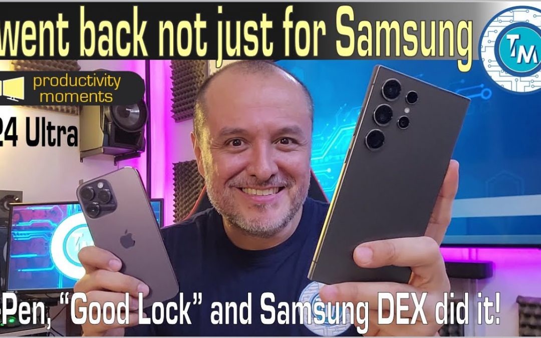 Why was Samsung S24 Ultra a better option for me than my iPhone? An extraordinary phone. That’s it!