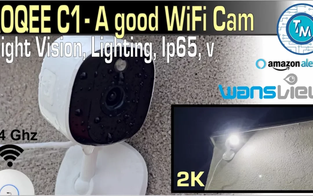 AOQEE C1, a 2K WiFi compact, Indoor and Outdoor camera with nice features