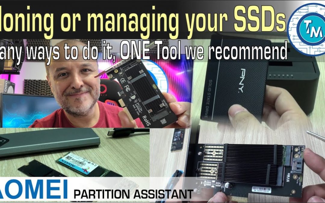 Cloning, copying, resizing or wiping your SSD? AOMEI Partition Assistant may be the right choice!