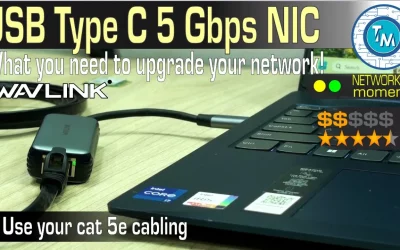 5 Gigabit per second with type C ethernet adapters – What you need for 5 GbaseT networks – 5 Gbps