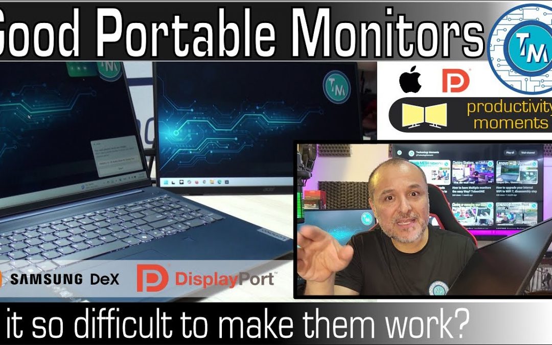 Portable Monitors for your laptop – What do I need to know? a good one out there? PM161Q from Acer