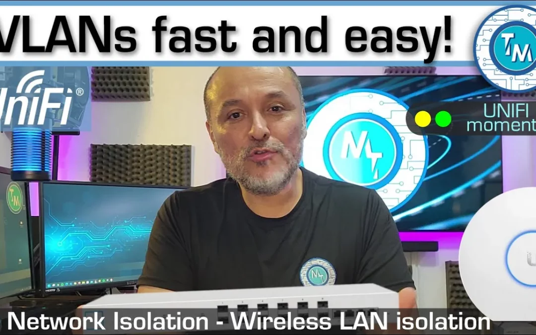Deploying VLANs using the Unifi Network Application. Port Isolation, Bandwidth control, never easier