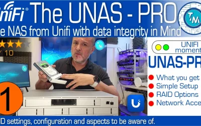 Unifi UNAS-Pro, Our first Insights, Initial Setup, Expansion, Disks and RAID considerations