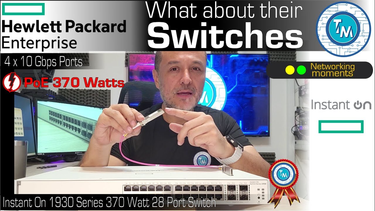 Our Experience with the HPE Networking Instant On 1930 Switch 10 Gbps, PoE 370 Watts. Just Great!