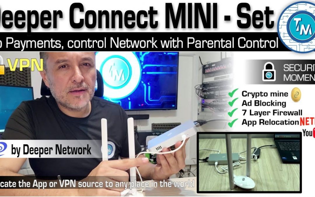 Now The Deeper Mini set. Ad block, IP relocation at a new level for parental control and security.
