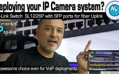 An affordable PoE Switch for your IP Camera deployment or VoIP the TL-SL1226 from TP Link