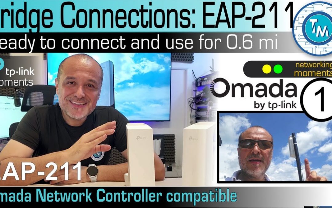 How to Extend your Network to Remote Areas Wirelessly? | Our review of Omada EAP211-Bridge KIT