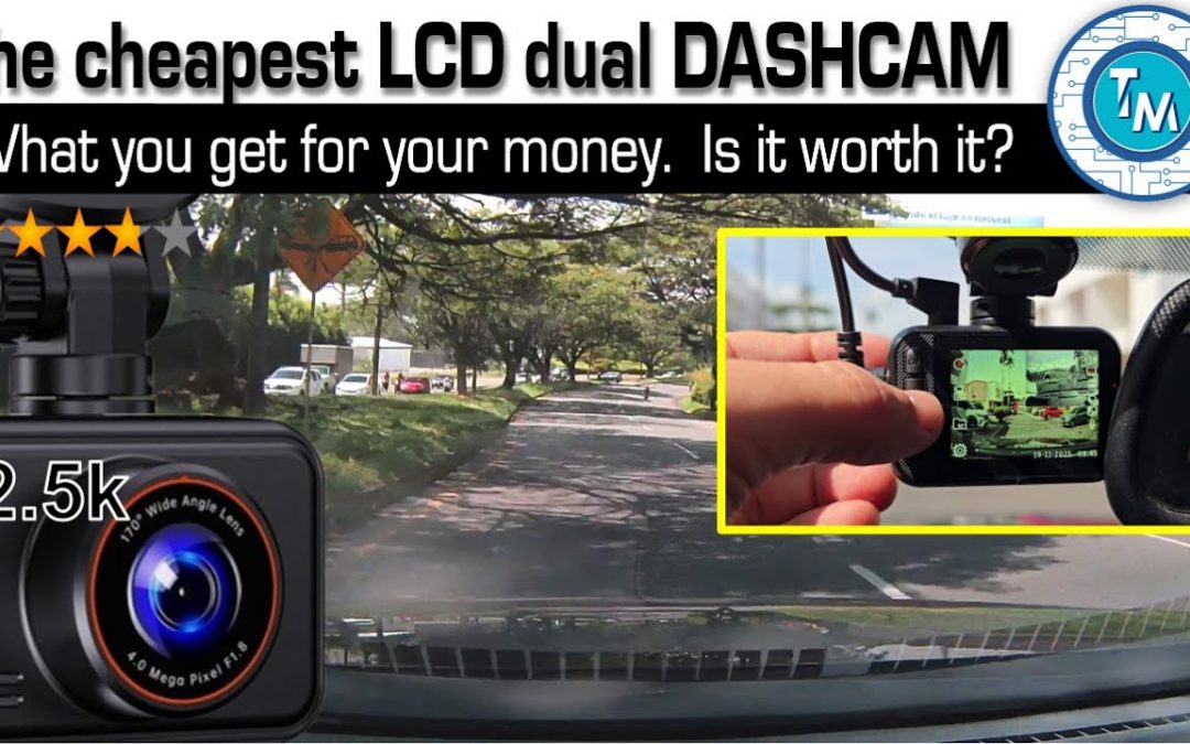 The cheapest Dashcam in Amazon, LCD and dual cam. How good is it? Everyone should get one?