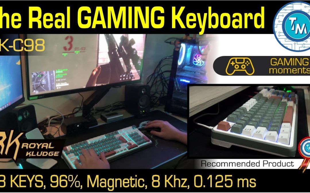 The RK C98 Gaming Keyboard that… well… This is The Gaming Keyboard you’ll want… from Royal Kludge