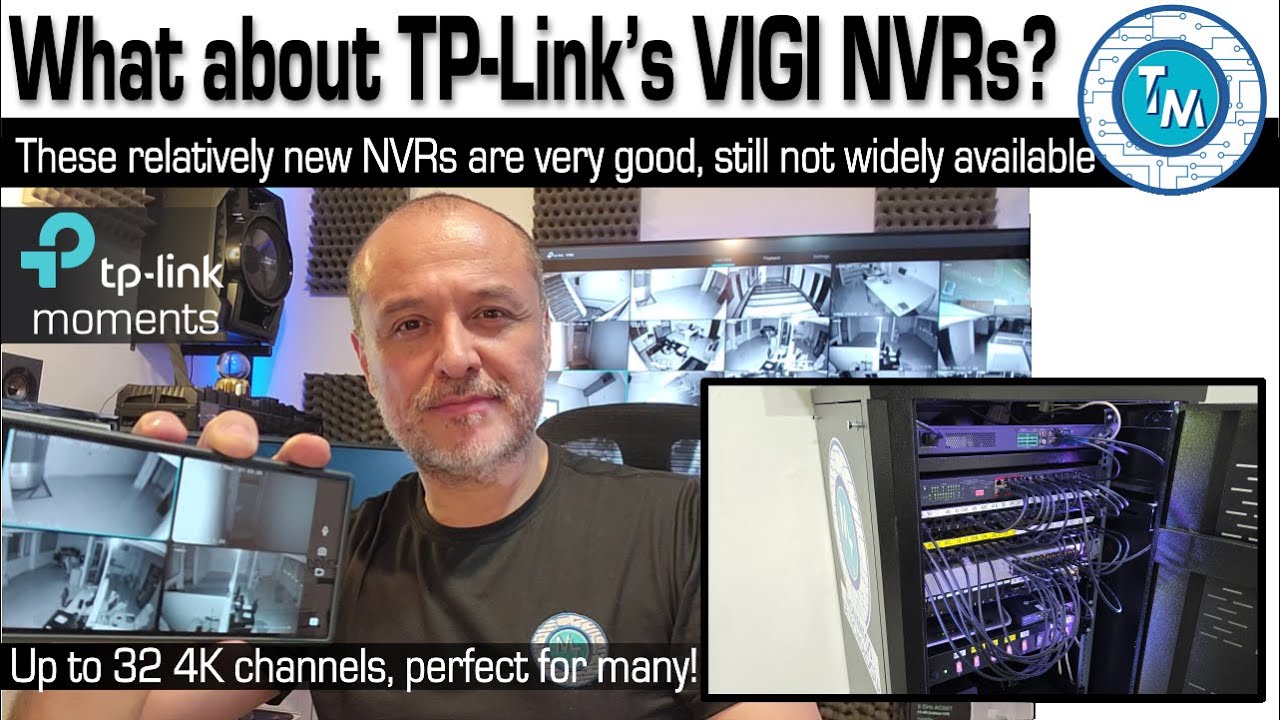 Another IP camera System we installed and liked, this time TP-Link VIGI NVR, still things to Improve