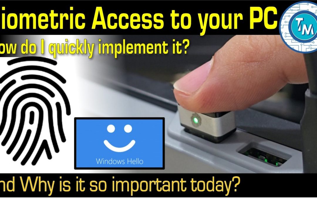 How to use a FingerPrint Scanner to Authenticate to Windows Hello, use Passkeys and Personal Vault.