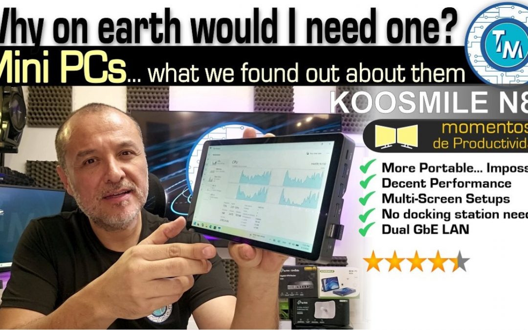 KOOSMILE N80, 8 Inch Mini PC based on Intel’s N150. What you can do with one. Is it really so basic?