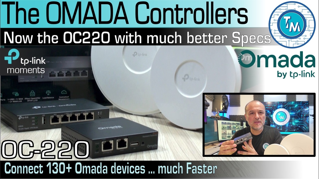 How to Setup the Omada Controller OC220 deploying your Network quickly with incredible capabilities
