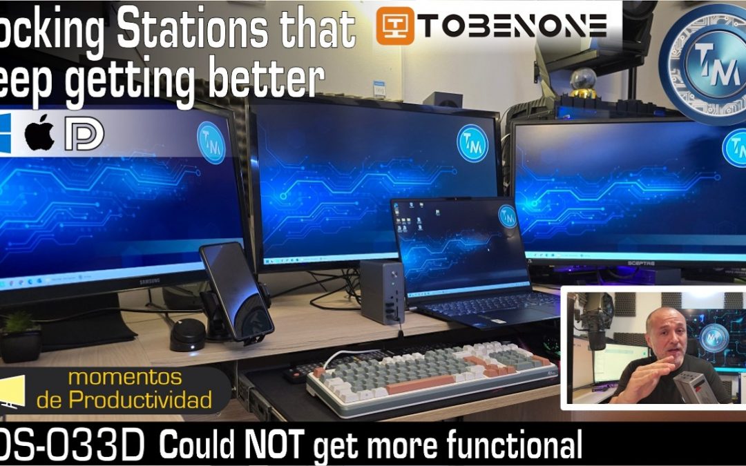 Multiple Monitors in MAC and Windows with TobenONE UDS033D, a truly Powerful Docking Station