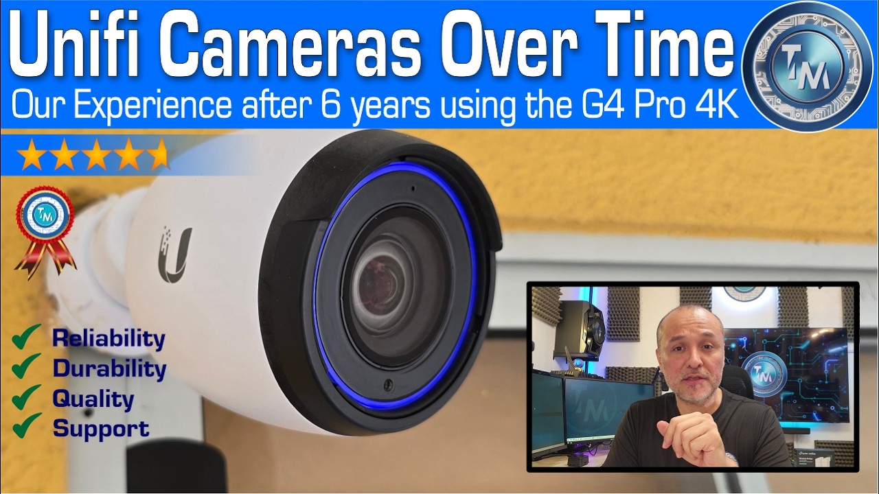 Ubiquiti UniFi G4 Pro 4K cams after 6 years. UniFi Protect cameras… Should you choose UniFi?
