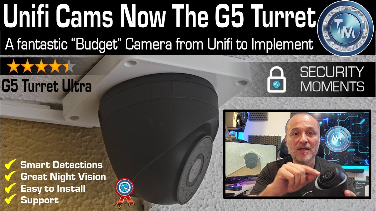 The Unifi turret G5 ultra the budget camera with great specs for every scenario